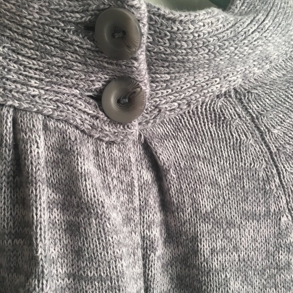Gray short sleeve sweater - Picture 4 of 5